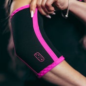 SBD Nova Kyyn&auml;rl&auml;mmitin 7mm (2kpl) (26) - Musta/Hehkuva Pinkki