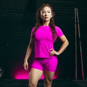 SBD Nova Training Shortsit (26) - Hehkuva Pinkki/Musta
