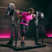 SBD Nova Training T-Shirt -Lyhythihainen Treenipaita (26) - Hehkuva Pinkki/Musta