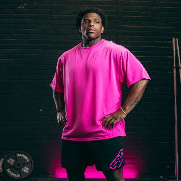 SBD Nova Oversized T-shirt (26) - Hehkuva Pinkki